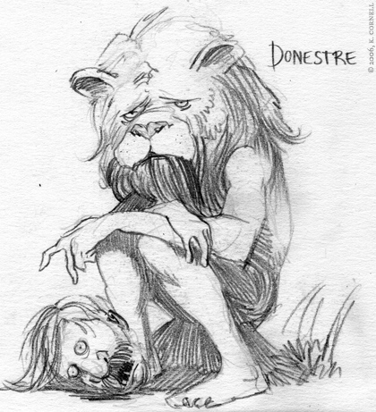 Original Sketch for The Donestre