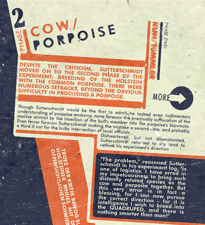 Cow and Porpoise